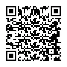 Código QR para número de teléfono +2694642667