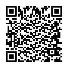 Código QR para número de telefone +2694642672