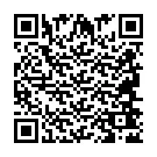 QR-код для номера телефона +2694642673