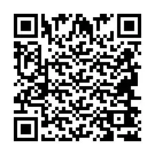 Código QR para número de teléfono +2694642727