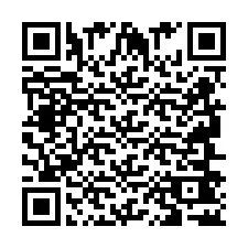 電話番号のQRコード +2694642734