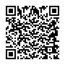 Codice QR per il numero di telefono +2694642808