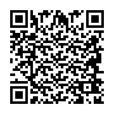 QR код за телефонен номер +2694642862