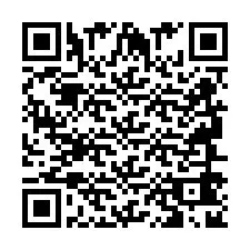 Código QR para número de teléfono +2694642884