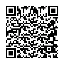 Código QR para número de teléfono +2694642920