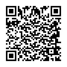 Código QR para número de teléfono +2694642944