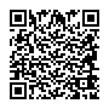 QR-код для номера телефона +2694642982