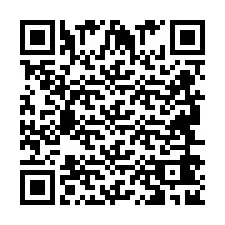 Codice QR per il numero di telefono +2694642986