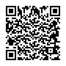 Codice QR per il numero di telefono +2694643002