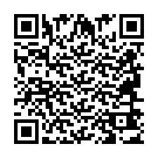 QR-code voor telefoonnummer +2694643003