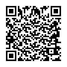 QR-код для номера телефона +2694643008