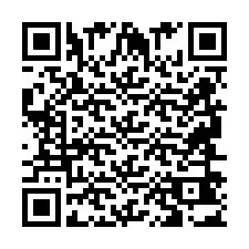 QR-код для номера телефона +2694643009