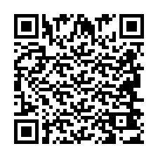 QR Code pour le numéro de téléphone +2694643026