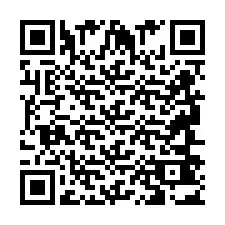 Código QR para número de teléfono +2694643031