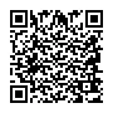 QR код за телефонен номер +2694643058