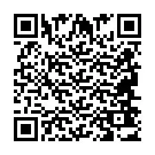 Codice QR per il numero di telefono +2694643077