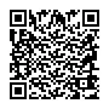 Codice QR per il numero di telefono +2694643081