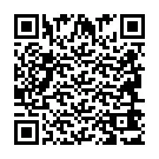 QR-код для номера телефона +2694643182