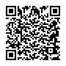 Codice QR per il numero di telefono +2694643225