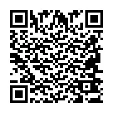 Codice QR per il numero di telefono +2694643237