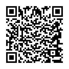 Codice QR per il numero di telefono +2694643331