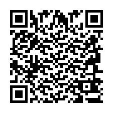 Codice QR per il numero di telefono +2694643340