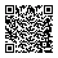 QR-koodi puhelinnumerolle +2694643356