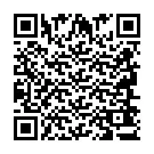 Código QR para número de telefone +2694643364