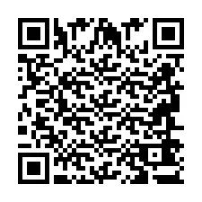 Código QR para número de teléfono +2694643395