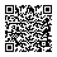 Código QR para número de teléfono +2694643409