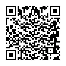 QR-koodi puhelinnumerolle +2694643415