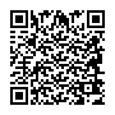 QR-code voor telefoonnummer +2694643442