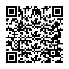 Codice QR per il numero di telefono +2694643458