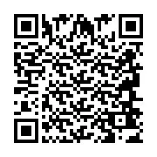 Código QR para número de telefone +2694643470