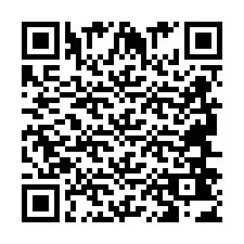 Codice QR per il numero di telefono +2694643473