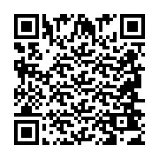 Código QR para número de telefone +2694643479