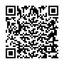 Codice QR per il numero di telefono +2694643541
