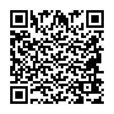 QR код за телефонен номер +2694643557