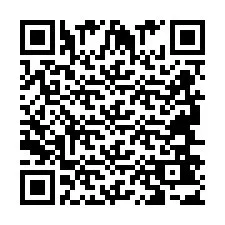 QR код за телефонен номер +2694643573