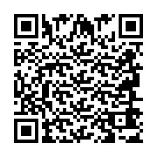 QR-code voor telefoonnummer +2694643584