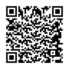 QR-koodi puhelinnumerolle +2694643627