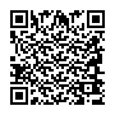 QR-code voor telefoonnummer +2694643630