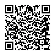 Código QR para número de teléfono +2694643641