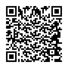 QR Code pour le numéro de téléphone +2694643663