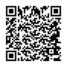 Código QR para número de teléfono +2694643667