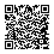 Codice QR per il numero di telefono +2694643677