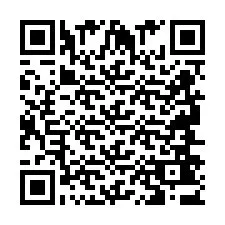 Codice QR per il numero di telefono +2694643678