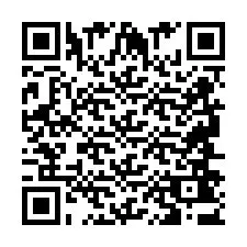 Codice QR per il numero di telefono +2694643679