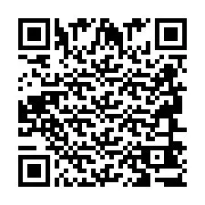 Codice QR per il numero di telefono +2694643700