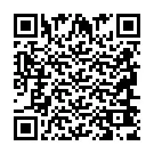 Código QR para número de telefone +2694643831